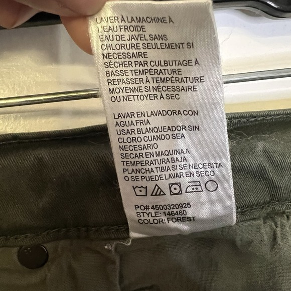 Joes Men's Five Pockets Straight Leg Denim Pants Brown Green Size 36 - Picture 7 of 7